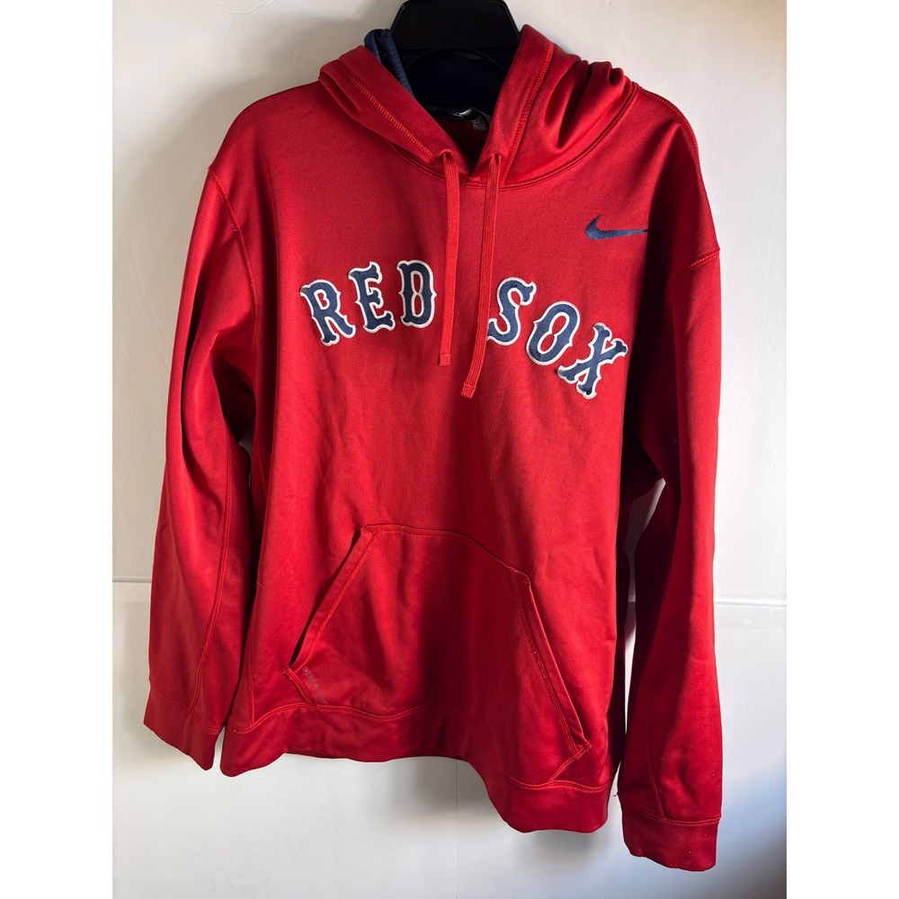 Nike Boston Red Sox Therma-FIT Hoodie Red Mens XL Cooperstown 25758X-RX7